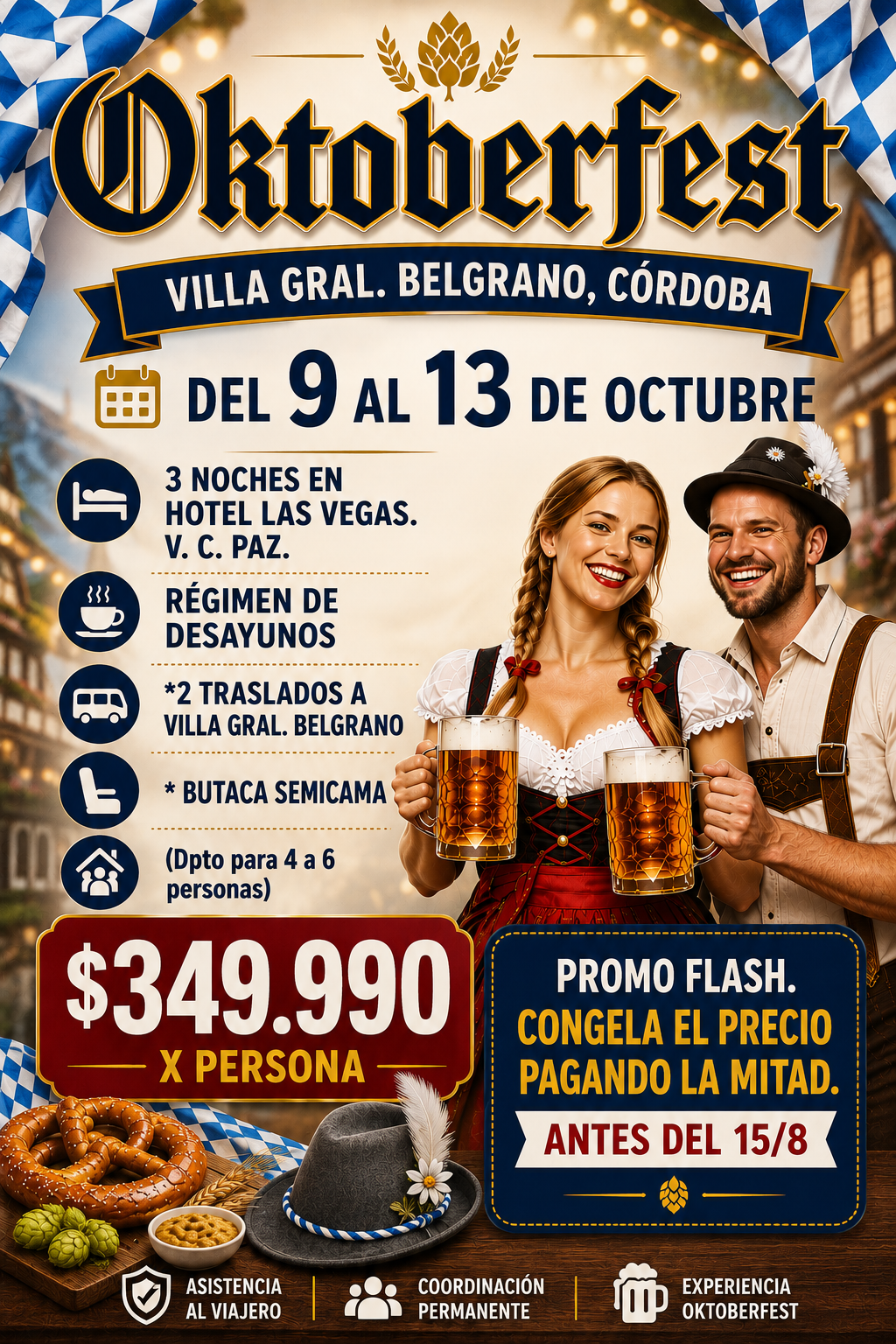 OKTOBERFEST 2026   PROMO GRUPO DE AMIGOS